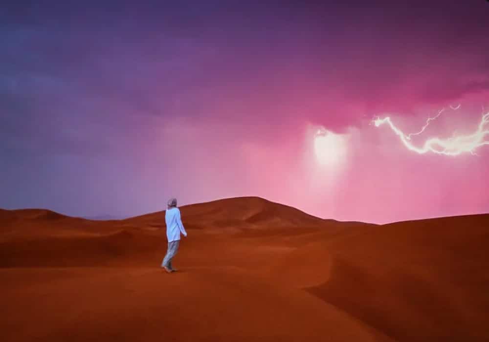 رعد و برق در کمپینگ