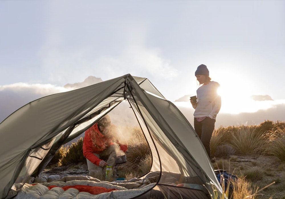 Autumn Tent Condensation
